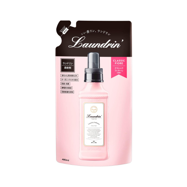 란도린 섬유유연제 클래식 피오레 리필 480ml