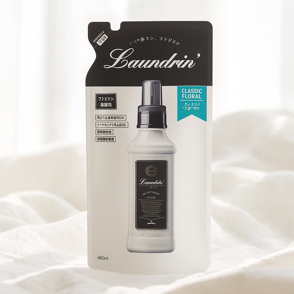 란도린 섬유유연제 클래식 플로랄 리필 480ml