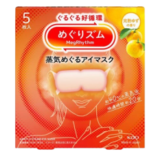 메구리즘 증기 안대 유자향 5개입