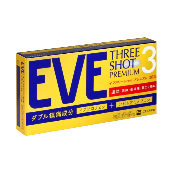 이브 진통제 쓰리샷 프리미엄 30정