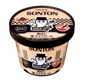 손톤 스프레드 고소한 검은 참깨 크림 패밀리 컵 1개