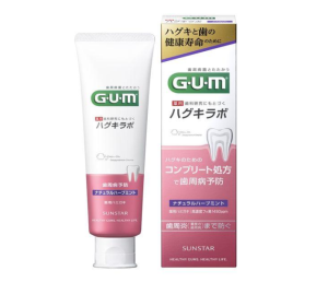 GUM 잇몸을 위한 페이스트 네츄럴 허브 민트 치약