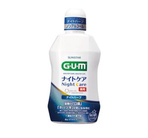 GUM 나이트 케어 가글 나이트 허브 450ml
