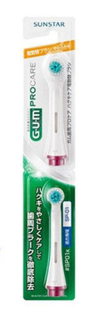 GUM 치주 프로케어 전동 칫솔 교체용 1개
