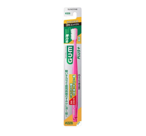 GUM 플러스 덴탈브러쉬 칫솔 226호 부드러운모