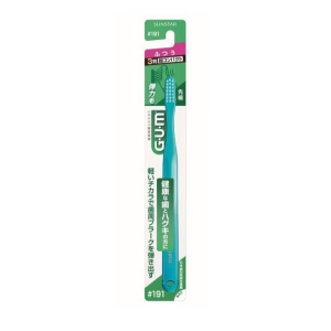 GUM 덴탈브러쉬 칫솔 191호 초콤팩트 보통모