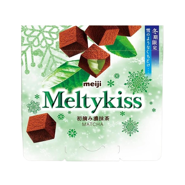(겨울한정)메이지 멜티키스 진한 말차 초콜릿 53g