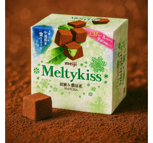 (겨울한정)메이지 멜티키스 진한 말차 초콜릿 53g