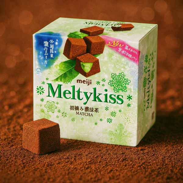 (겨울한정)메이지 멜티키스 진한 말차 초콜릿 53g