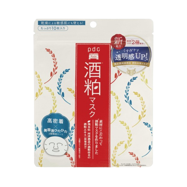 PDC 와푸드메이드 술지게미 마스크팩 10매
