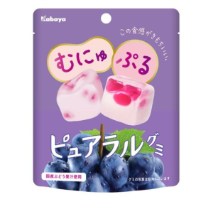 카바야 퓨어랄 구미 포도맛 58g