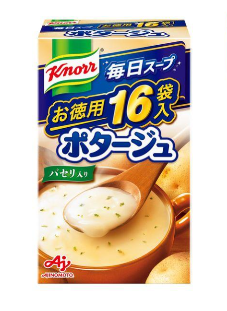 아지노모토 쿠놀 매일 컵스프 포타주 1개(16개입)