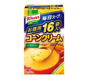 아지노모토 쿠놀 매일 컵스프 옥수수크림 1개(16개입)