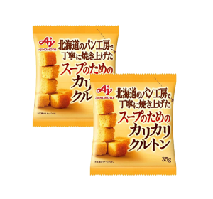 아지노모토 스프를 위한 바삭한 크루통(2개세트)