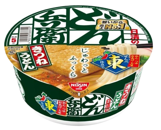 닛신 돈베이 키츠네 우동 동일본 96g