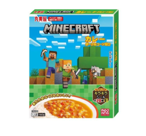 마루미야 마인크래프트 포크&콘 단맛 카레 160g