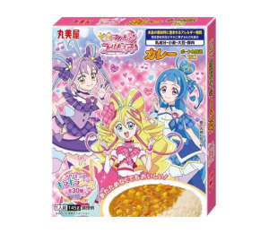 마루미야 너와 아이돌 프리큐어 포크&야채 단맛 카레 145g