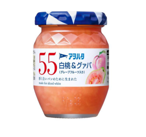 아오하타 55 백도 복숭아&구아바 잼 150g