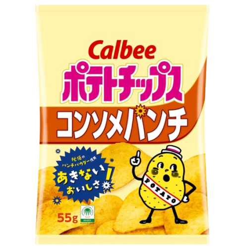 칼비 감자칩 콘소메 펀치맛 55g