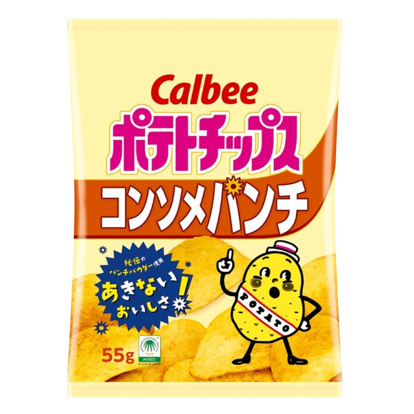 칼비 감자칩 콘소메 펀치맛 55g