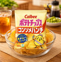 칼비 감자칩 콘소메 펀치맛 55g