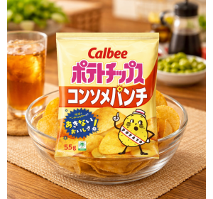 칼비 감자칩 콘소메 펀치맛 55g