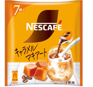 네스카페 골드 블렌드 포션 커피 카라멜마끼야또 7개입 1봉
