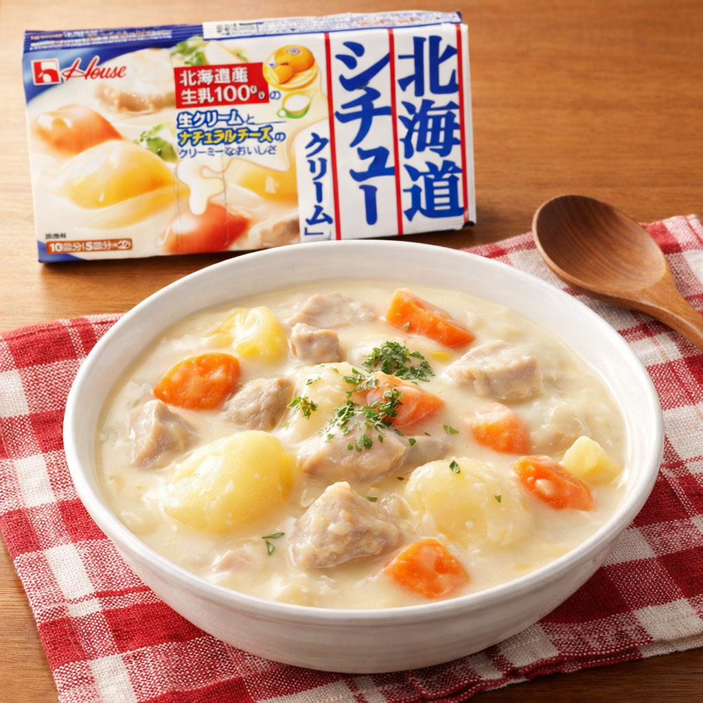 하우스식품 홋카이도 스튜크림 180g