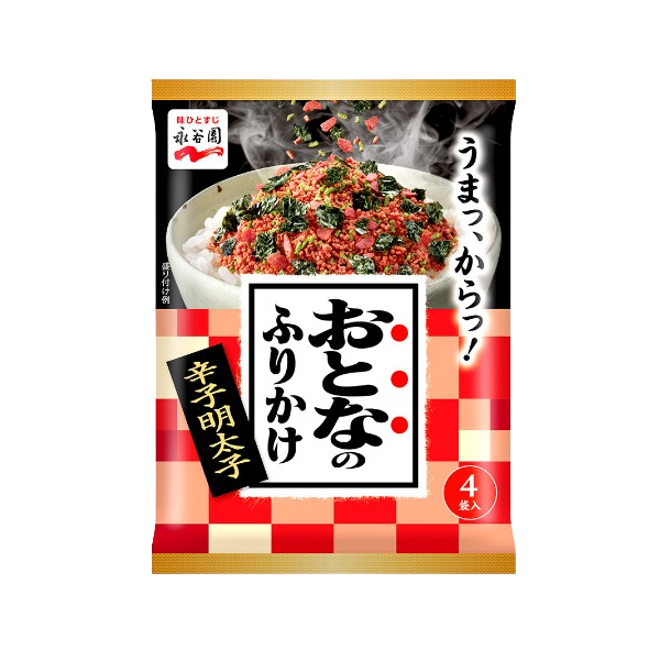 나가타니엔 어른의 명란 후리카케 4개입