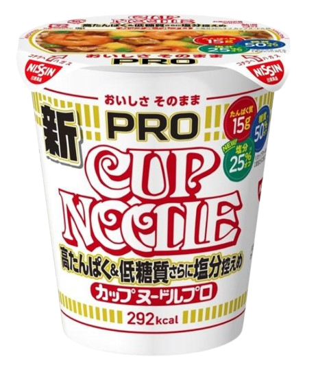 닛신 PRO고단백 저당질 컵누들 컵라면 75g
