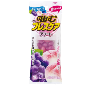 씹어먹는 브레스케어 리프레시 그레이프 피치 25정