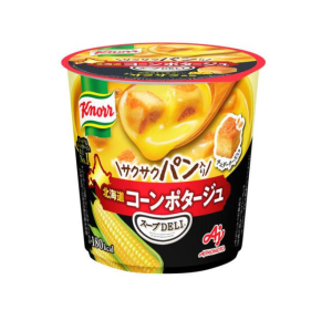 아지노모토 크루통 홋카이도 옥수수 콘 포타주 스프