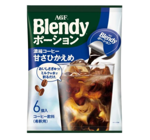 아지노모토 AGF 브랜디 포션 커피 저당 6개입