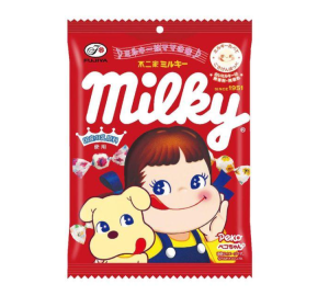 후지야 페코 밀키 우유맛 봉지 사탕 100g