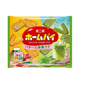 후지야 버터&말차라떼 홈파이 1봉