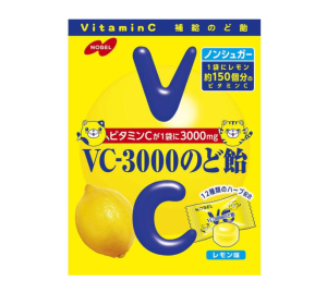 노벨제과 VC-3000 목캔디 레몬맛