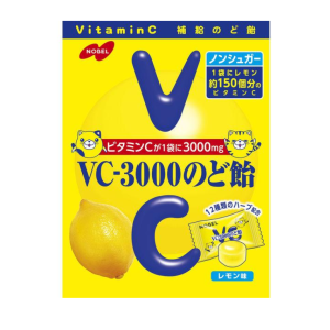 노벨제과 VC-3000 목캔디 레몬맛