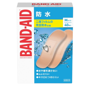 밴드에이드 구급 반창고 방수 M사이즈 40매