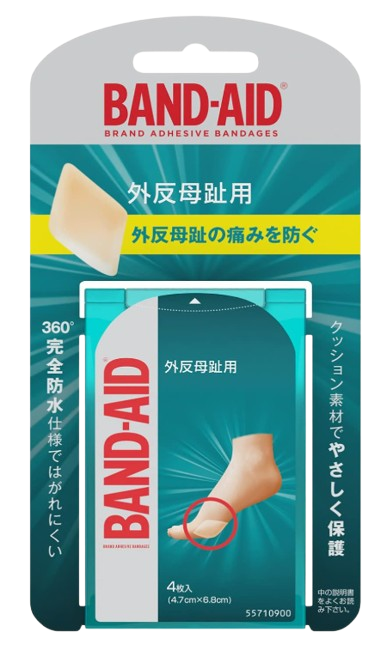 밴드에이드 무지외반증용 밴드 스몰 4매