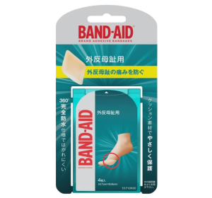 밴드에이드 무지외반증용 밴드 스몰 4매
