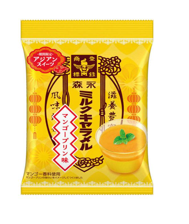 모리나가 망고 푸딩 카라멜