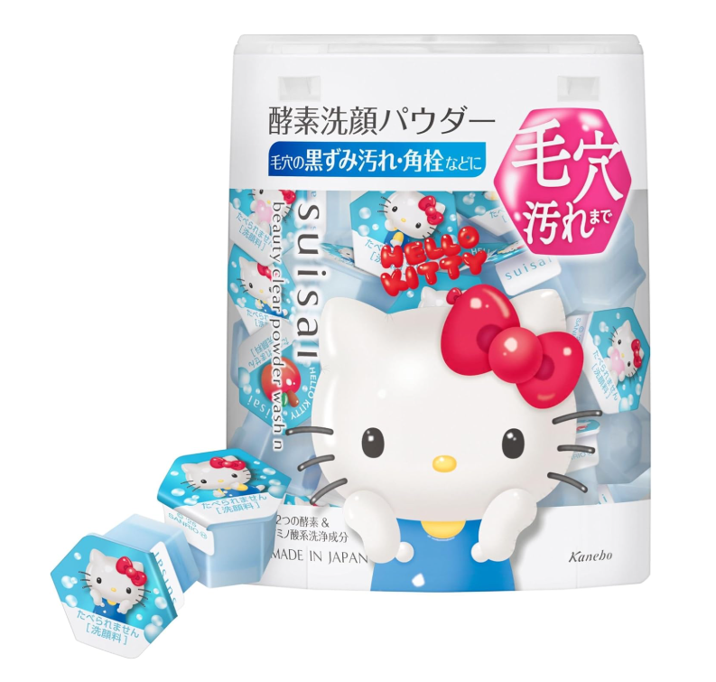 (기간한정)수이사이 클렌징 파우더 헬로키티 0.4gx32개입