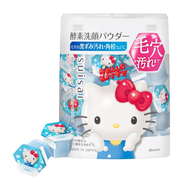 (기간한정)수이사이 클렌징 파우더 헬로키티 0.4gx32개입