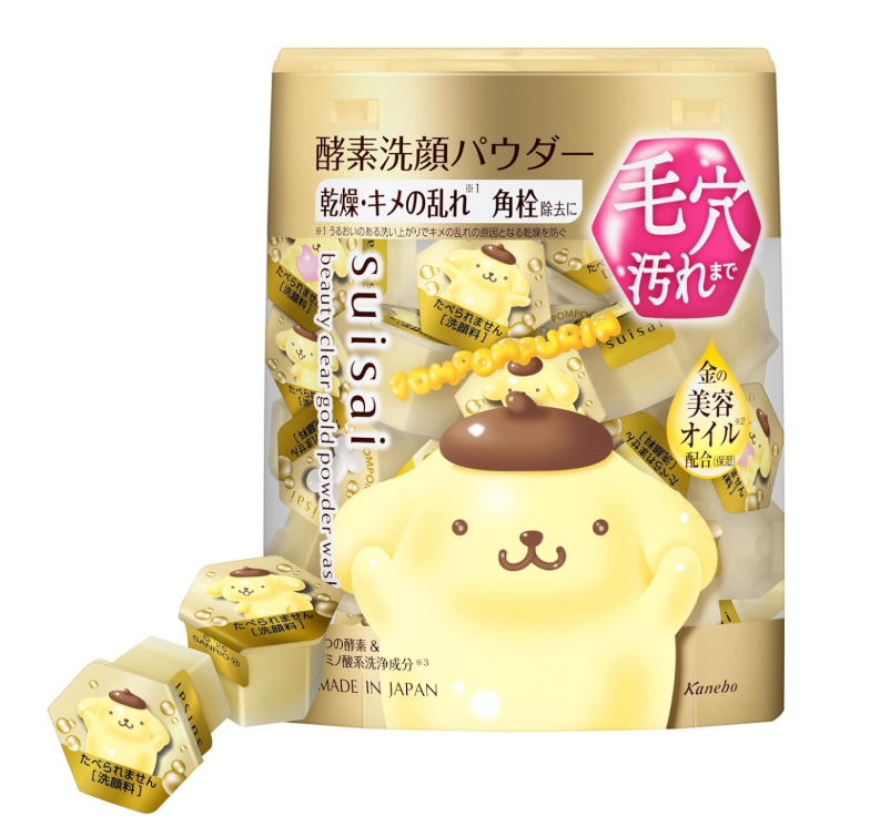 (기간한정)수이사이 클렌징 골드 파우더 폼폼푸린 32개입