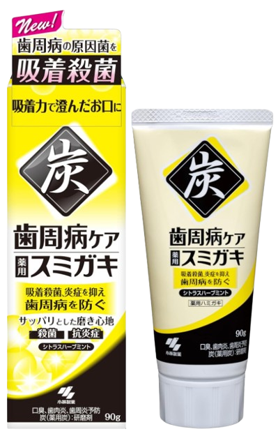 스미가키 치주케어 약용 치약 시트러스 허브 민트 90g