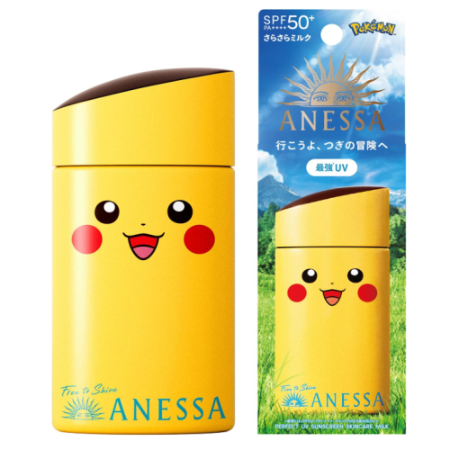 (기간한정)아네사 퍼펙트 UV 썬크림 스킨케어 밀크 60ml 피카츄