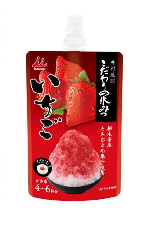 이무라야 얼음 빙수 딸기 시럽 150g