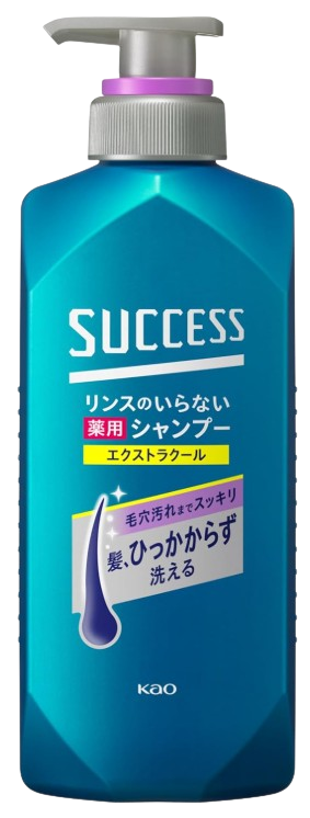 카오 석세스 린스가 필요없는 엑스트라쿨 샴푸 400ml