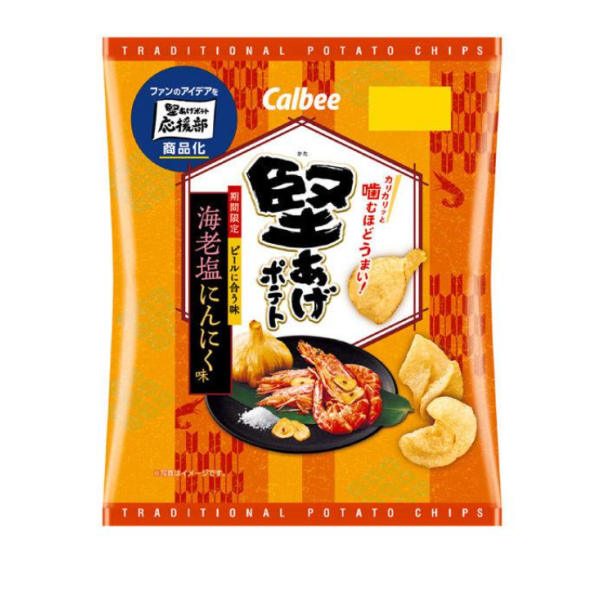 칼비 딱딱하게 튀긴 감자칩 갈릭새우맛