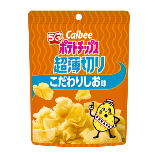 칼비 Calbee 얇은 감자칩 소금맛 40g